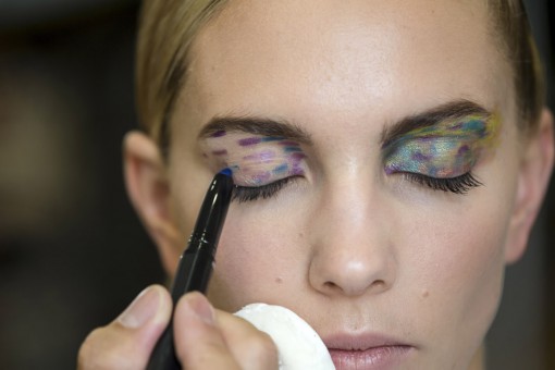 France, Paris, Musee des Arts Decoratifs, Defile Haute Couture,Koji Watanabe,  Collection automne-hiver 2015 2016